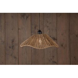 Solar lamp edison 30x10 cm naturel