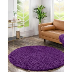 Candy Shaggy Rond vloerkleed - - 120 X 120 ROND CM