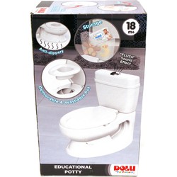 Dolu Educatief Kinder Toilet met Geluid Wit