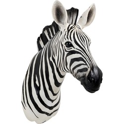 Wanddecoratie Zebra 33x78cm
