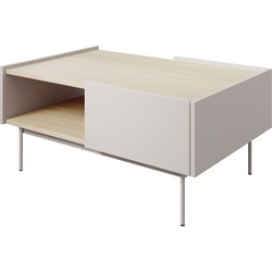 Meubella Salontafel Calella - Beige - 97 cm