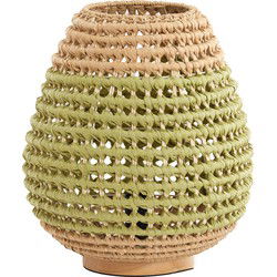 Light & Living - Tafellamp KALIPA - Ø32x34.5cm - Groen