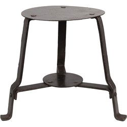 Clayre & Eef Plantentafel Zwart IJzer