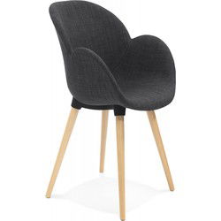 TAPIOCA design stoel 595x59x845 cm Grijs