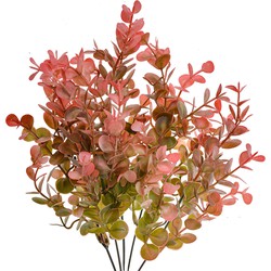 Clayre & Eef Kunstplant 35 cm Rood Zwart Kunststof