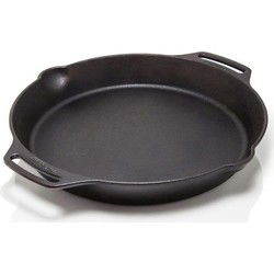 Gietijzeren Skillet 2 handvatten 35 cm