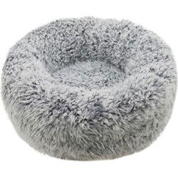 ROSEWOOD HONDENMAND SILVER FLUFF GRIJS 66X66 CM