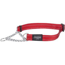 ROGZ FOR DOGS FANBELT CHOKER ROOD 20 MMX34-56 CM
