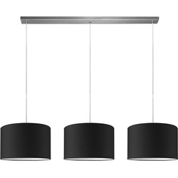 hanglamp beam 3 bling Ø 35 cm - zwart