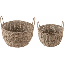 Mand Set Save Medium - Naturel - 35,5x35,5x20cm