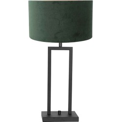 Steinhauer tafellamp Stang - zwart - metaal - 30 cm - E27 fitting - 8212ZW
