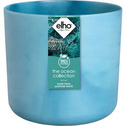 The ocean collection round 22cm atlantisch blauw