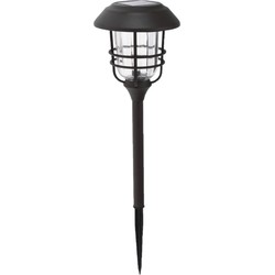 Pro Garden Prikspotje - zwart - solar tuinverlichting - 59 cm - Prikspotjes