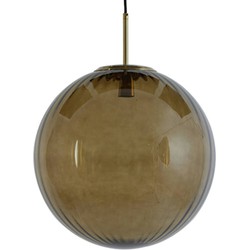 Light and Living hanglamp  - goud - glas - 2957382