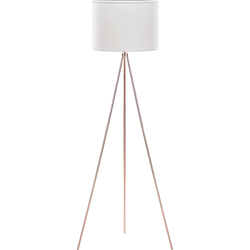 Beliani VISTULA - Staande lamp-Wit-IJzer