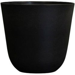 Pot Palermo zwart D23 H22 cm