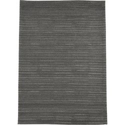 LABEL51 Vloerkleden Luxy - Antraciet - Wol - 160x230 cm