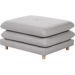 Beliani HEDEN - Ottomaan-Grijs-Polyester