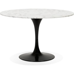 Ronde eettafel WITNEY wit