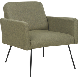 NARKEN - Fauteuil - Olijfgroen - Polyester