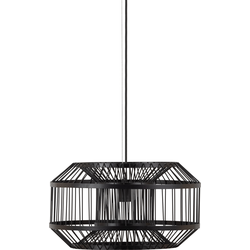 WOOOD Exclusive Esila Hanglamp - Metaal - Zwart