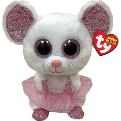 Ty Ty Beanie Buddy Knuffel Nina Mouse - 24 cm