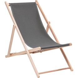 fauteuil beach easy summer katoen grijs 96 x 56 x 96