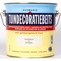 Tuindecoratiebeits 717 taupe white 2500 ml