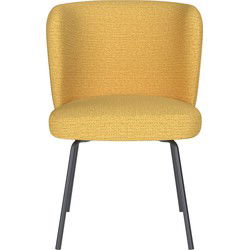 Housecraft Living Stan Eetkamerstoel Metaal Okergeel