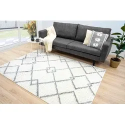 Sofia Modern Grijs / Crème vloerkleed - - 200 X 290 CM