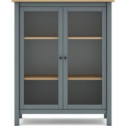 Vitrinekast 2 Deuren L90 x H110 cm - Misti