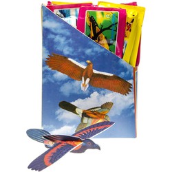 Decopatent® Uitdeelcadeaus 48 STUKS Foam Vogels Vliegtuigen - Traktatie Uitdeelcadeautjes voor kinderen - Speelgoed Traktaties