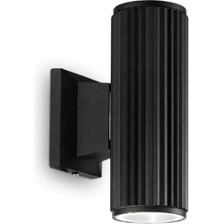 Ideal Lux - Base - Wandlamp - Aluminium - GU10 - Zwart