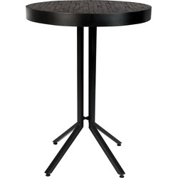 ANLI STYLE Bar Table Maze Round Black