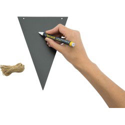 Wand krijtbord - CELEBRATION - Vlag