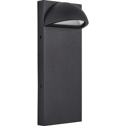SAJUR - Wandlamp - Zwart - Ijzer