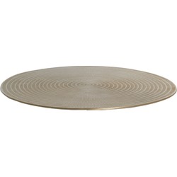 Light&living Plateau Ø60 cm BOJANO licht goud