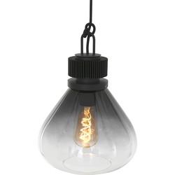 Steinhauer hanglamp Flere - zwart - metaal - 25 cm - E27 fitting - 2669ZW