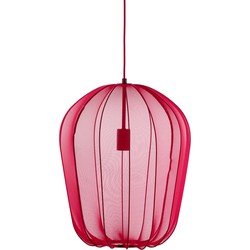 Light & Living - Hanglamp Ø42x50 cm PLUMERIA donker roze