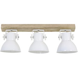 Light & Living - Hang-/wandlamp ELAY  - 65x18x25cm - Wit