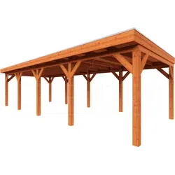 Trendhout douglas overkapping Mensa, 980 x 400 cm