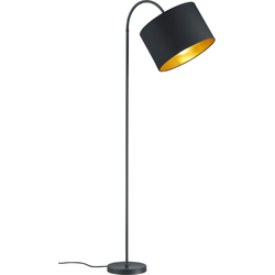 Industriële Vloerlamp  Hostel - Metaal - Zwart - Staande lamp woonkamer - Luxere