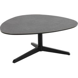 Salontafel - Zwart - Keramiek - 84x77x34cm - Bergan