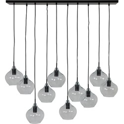 Light & Living - Hanglamp Rakel - 124x35x60 - Zwart