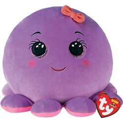 Ty Ty Squish a Boo Octavia Paarse Octopus 31cm