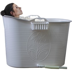 EKEO Zitbad Voor Volwassenen - Bath Bucket - Wit - 200L