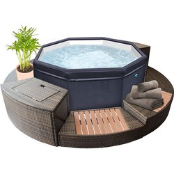 Netspa Jacuzzi Octopus 5 Places + Meubilair