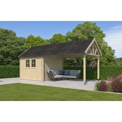 Woodlands blokhut gloucester S, 670 x 295 cm