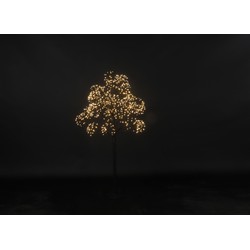 Kerstboom LED Dorion S zwart