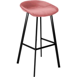 Kick barkruk Finn - Roze (87 cm hoogte)